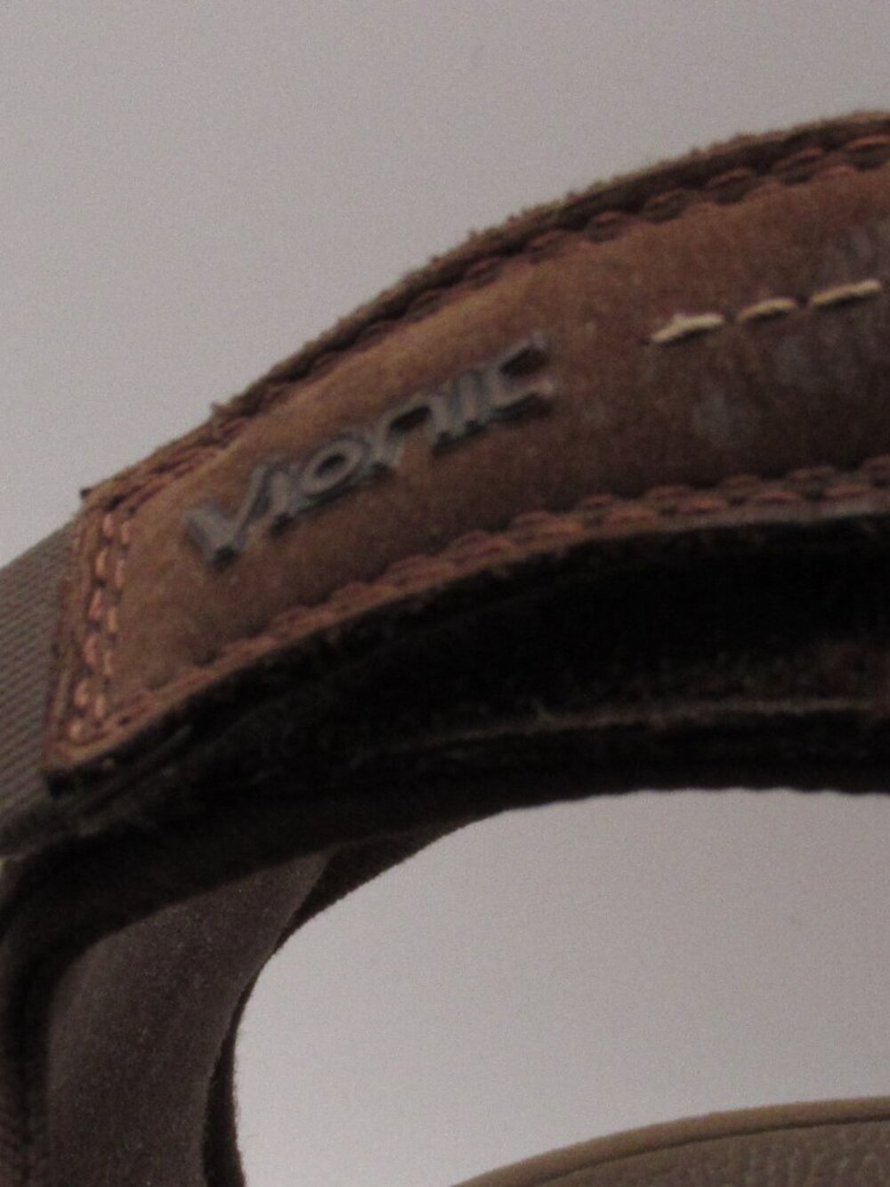 Vionic Brown Boyes Men's Leather Strap Sandals Size 11 - Picture 13 of 14